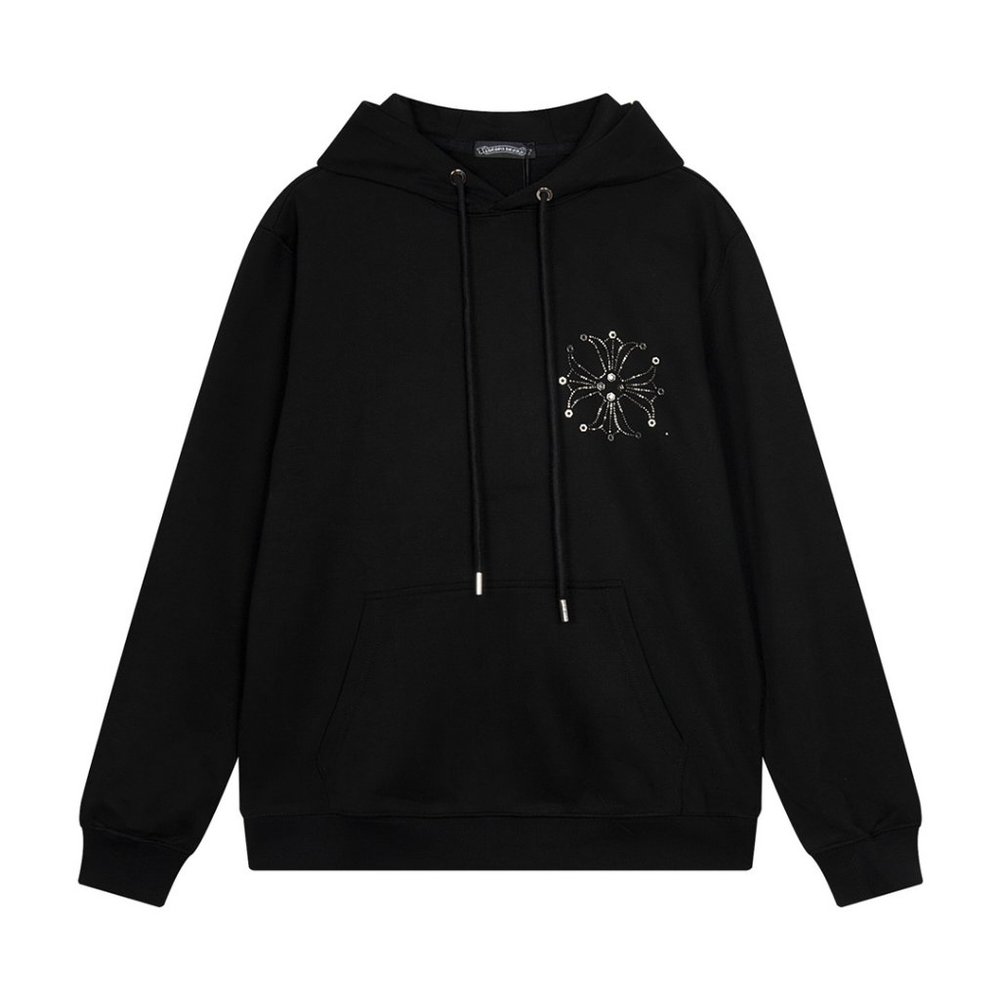 Chrome Hearts Classic Horseshoe Willow Studded Hoodie